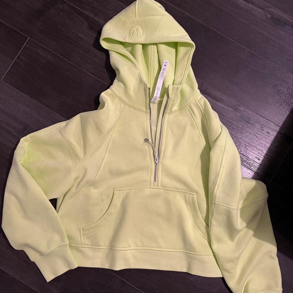 Lululemon scuba oversized half zip hoodie